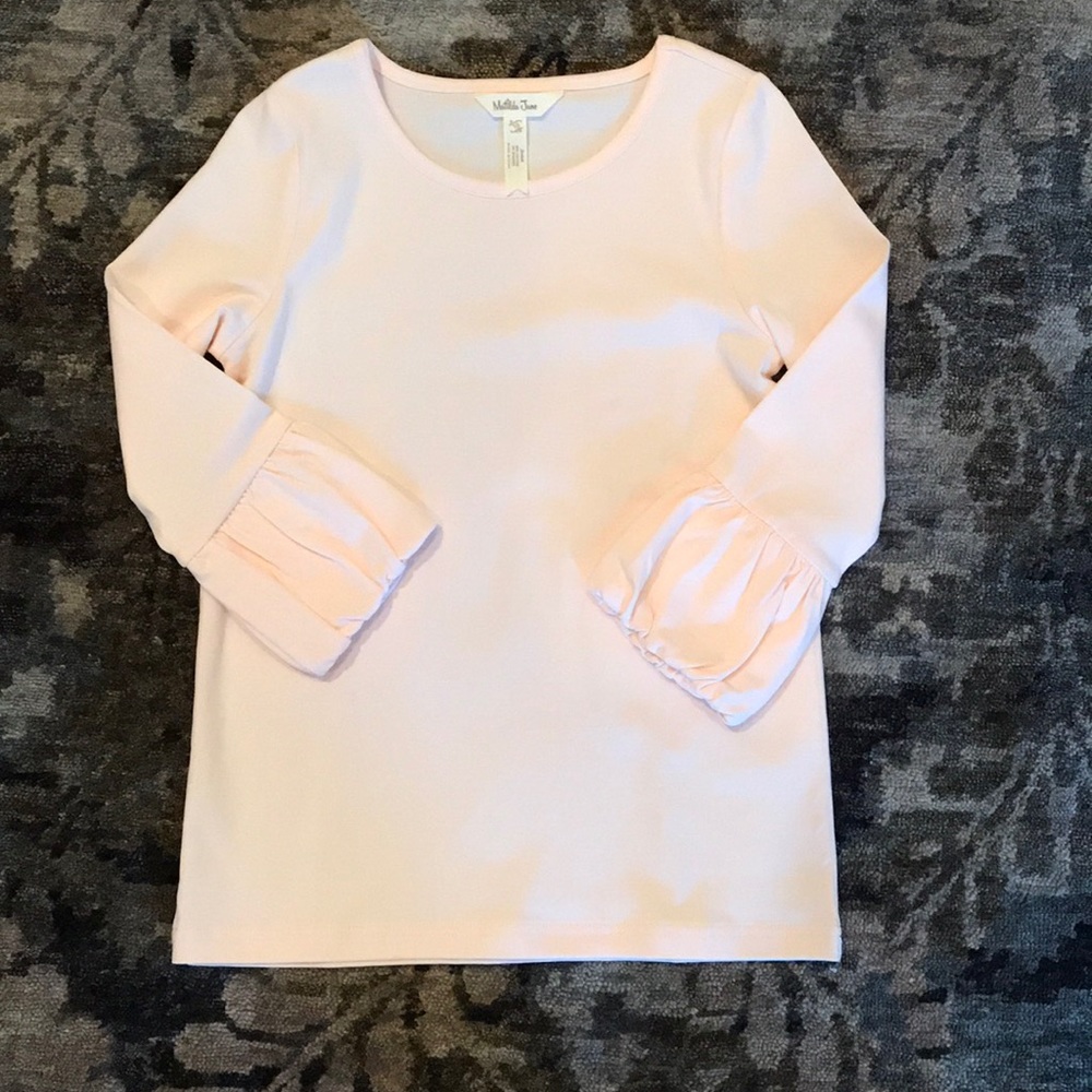 Matilda Jane Puffer Sleeve 3/4 top Size 10